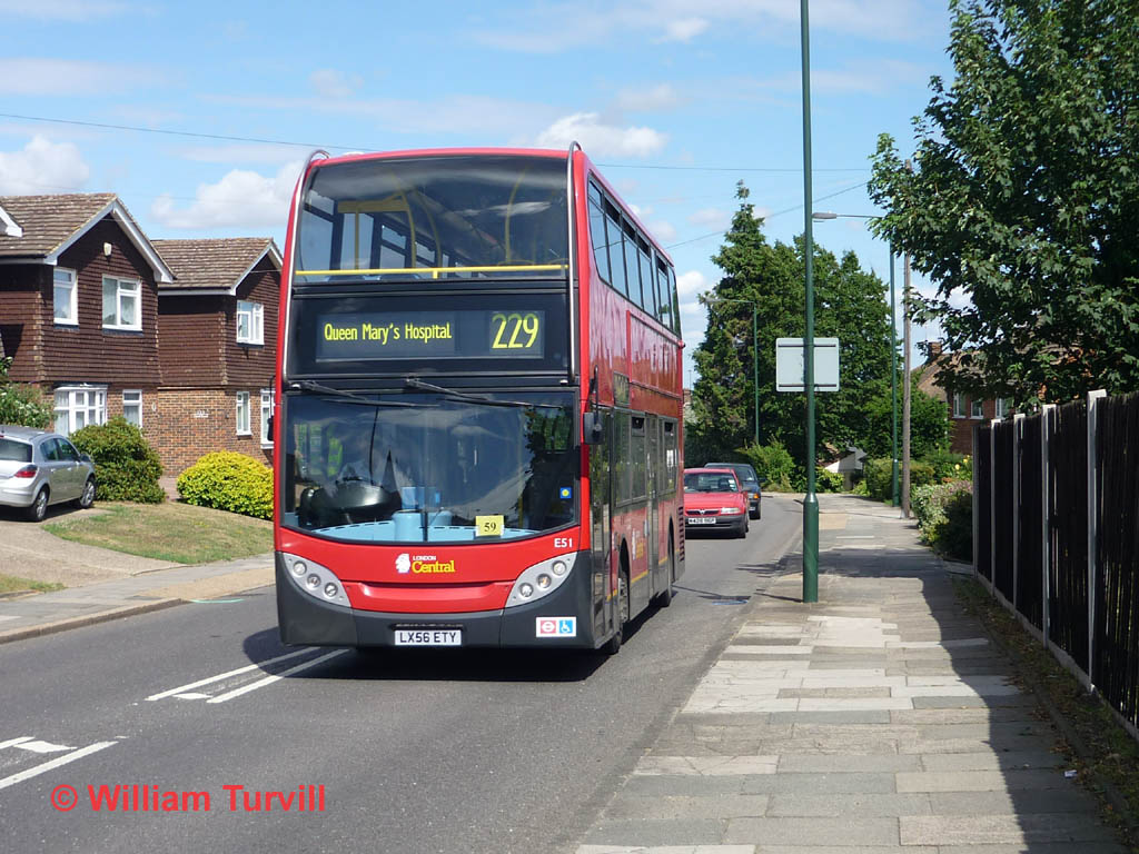 229 Bus Route Timetable Route 229